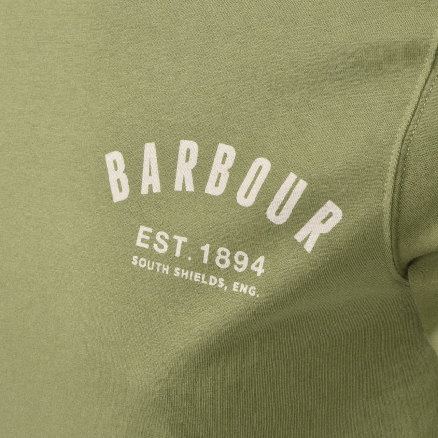 Alternative Image for ProductBarbour Preppy T Shirt Olive3